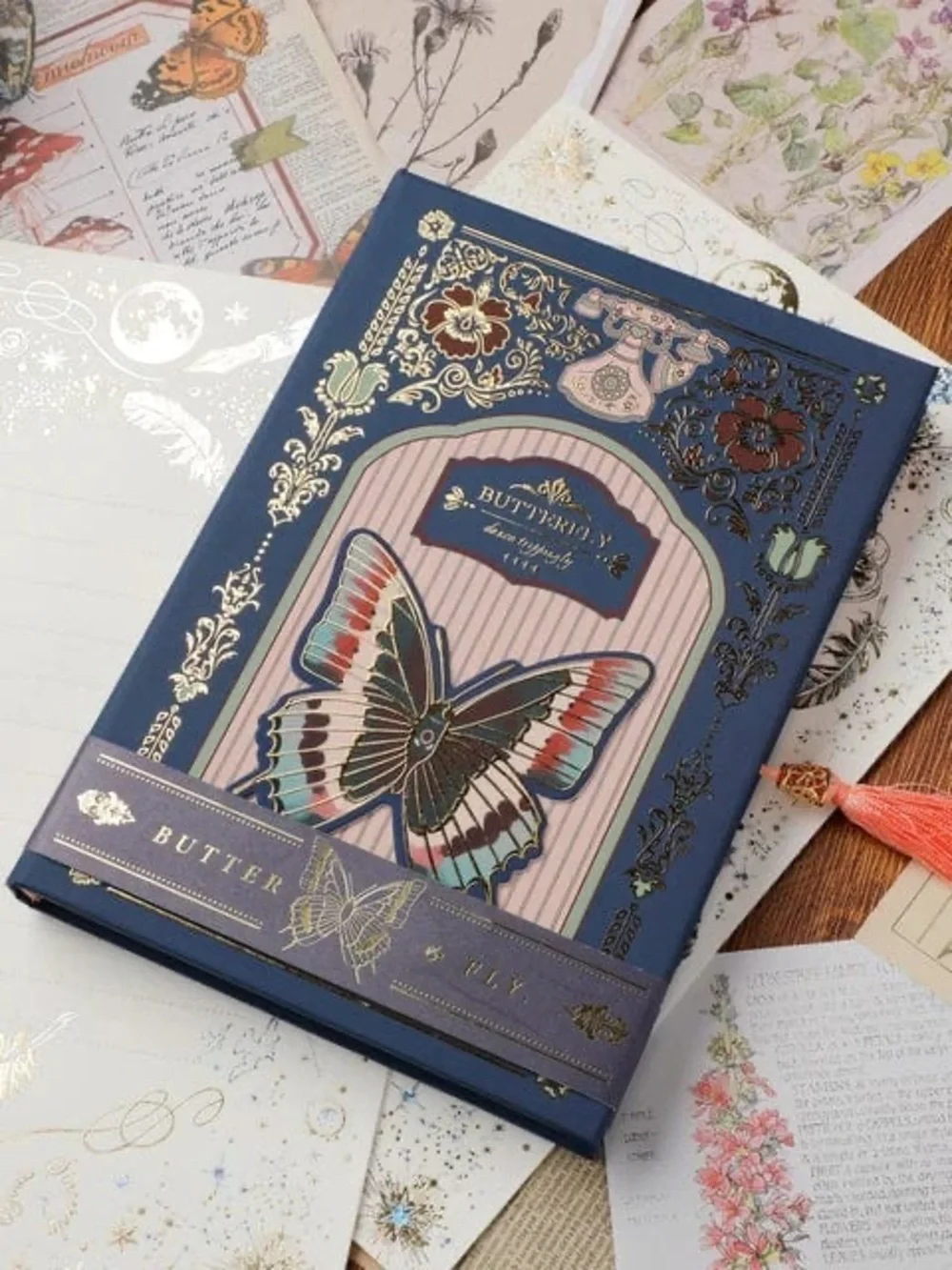Butter elegant notebook